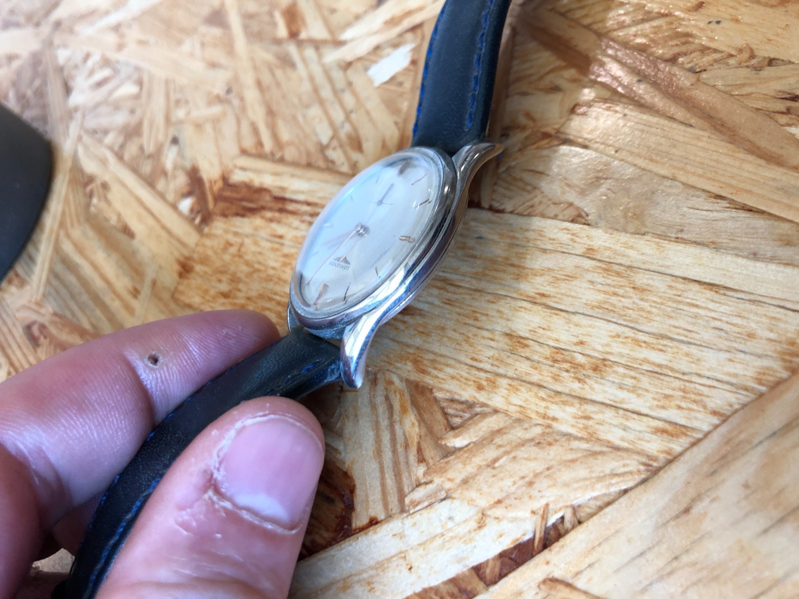 LONGINES cal.30L SUB-SECOND mechanical watch movement defect.