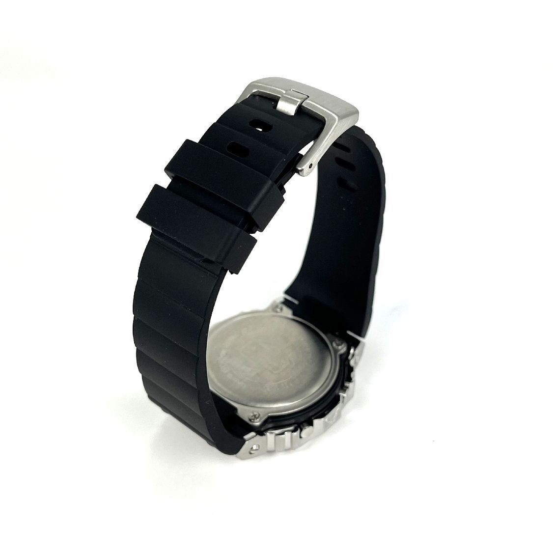 Casio G-Shock DW5600 Mod Custom Metal Patterned Steel Silver Bezel 5600