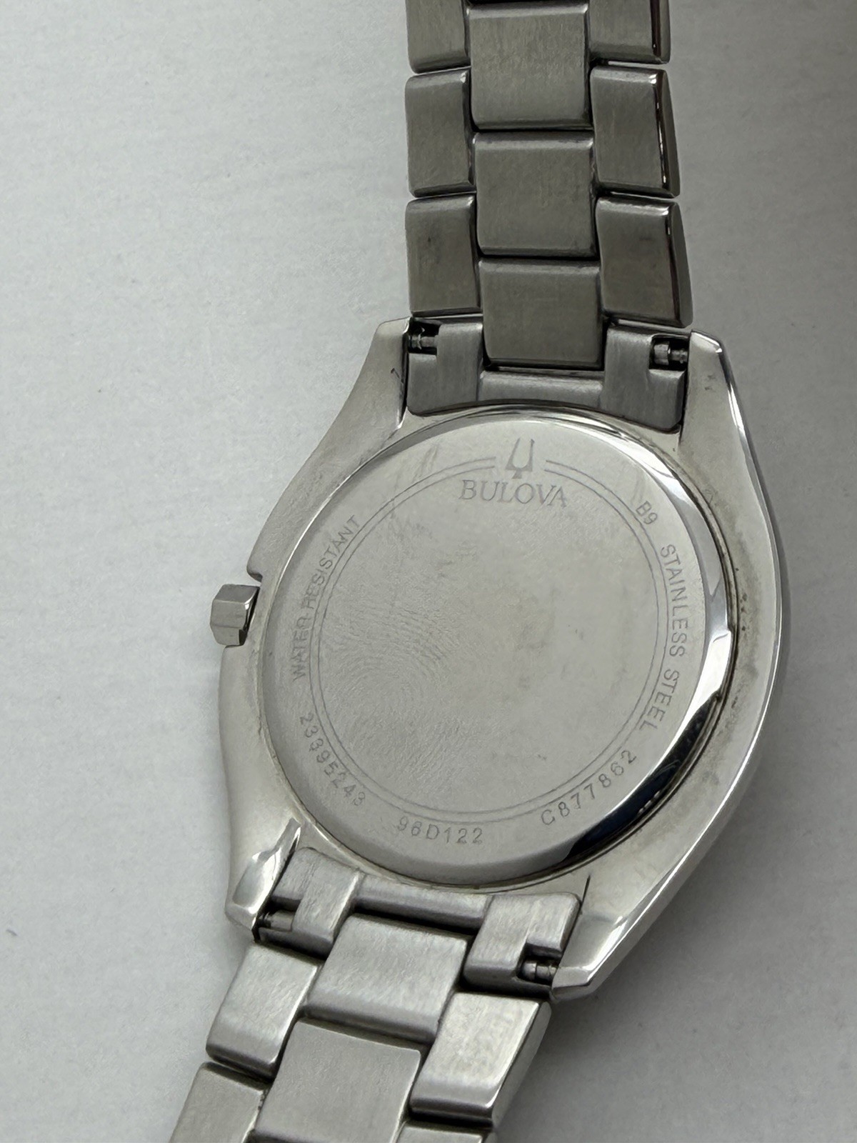 Bulova 96D122 Millennia Grey Dial Diamond Accent Date Indicator Men’s Watch 42mm