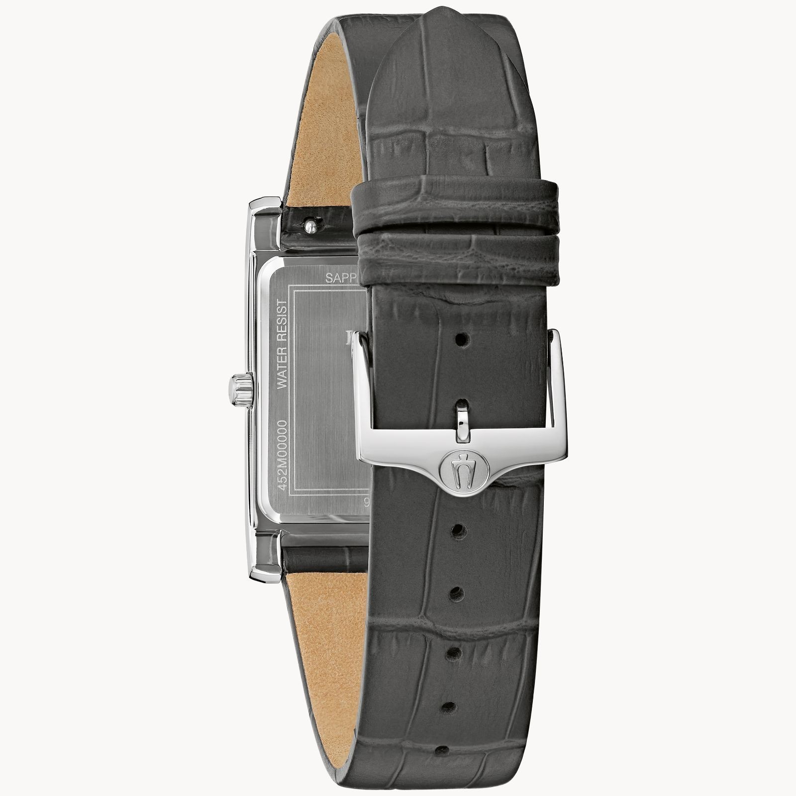 Bulova Men’s Sutton Date Indicator Quartz Gray Watch 29MM 96B443