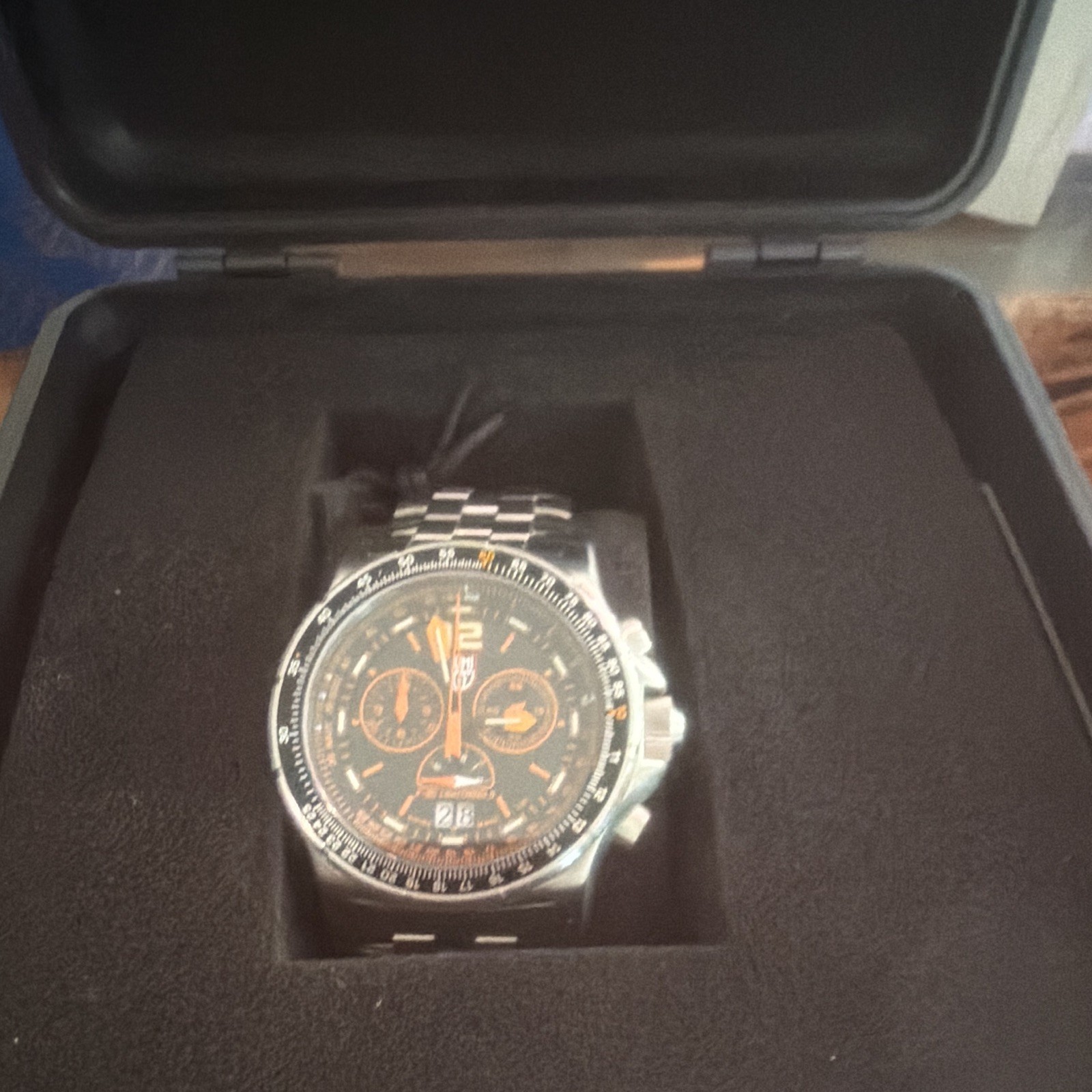 Luminox F-35 Lightning II Chronograph Quartz Black Dial XA.9382.1 Box