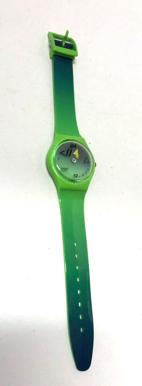 SWATCH 24 Hour Green Flow GZ216 Watch