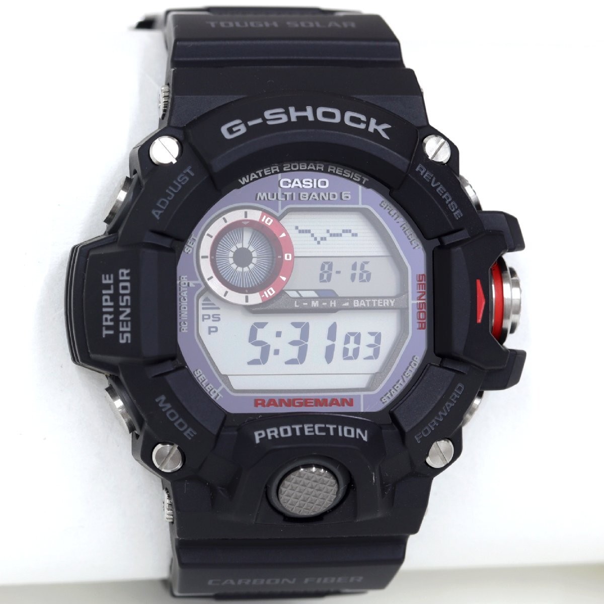 CASIO G SHOCK Rangeman GW 9400J Wristwatch Radio Solar Quartz Men’s