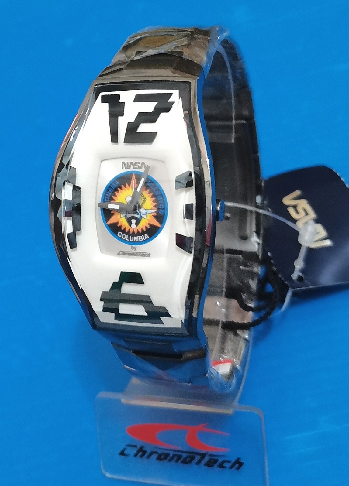 nasa watch 50° anniversary by chronotech engineered full steel gray