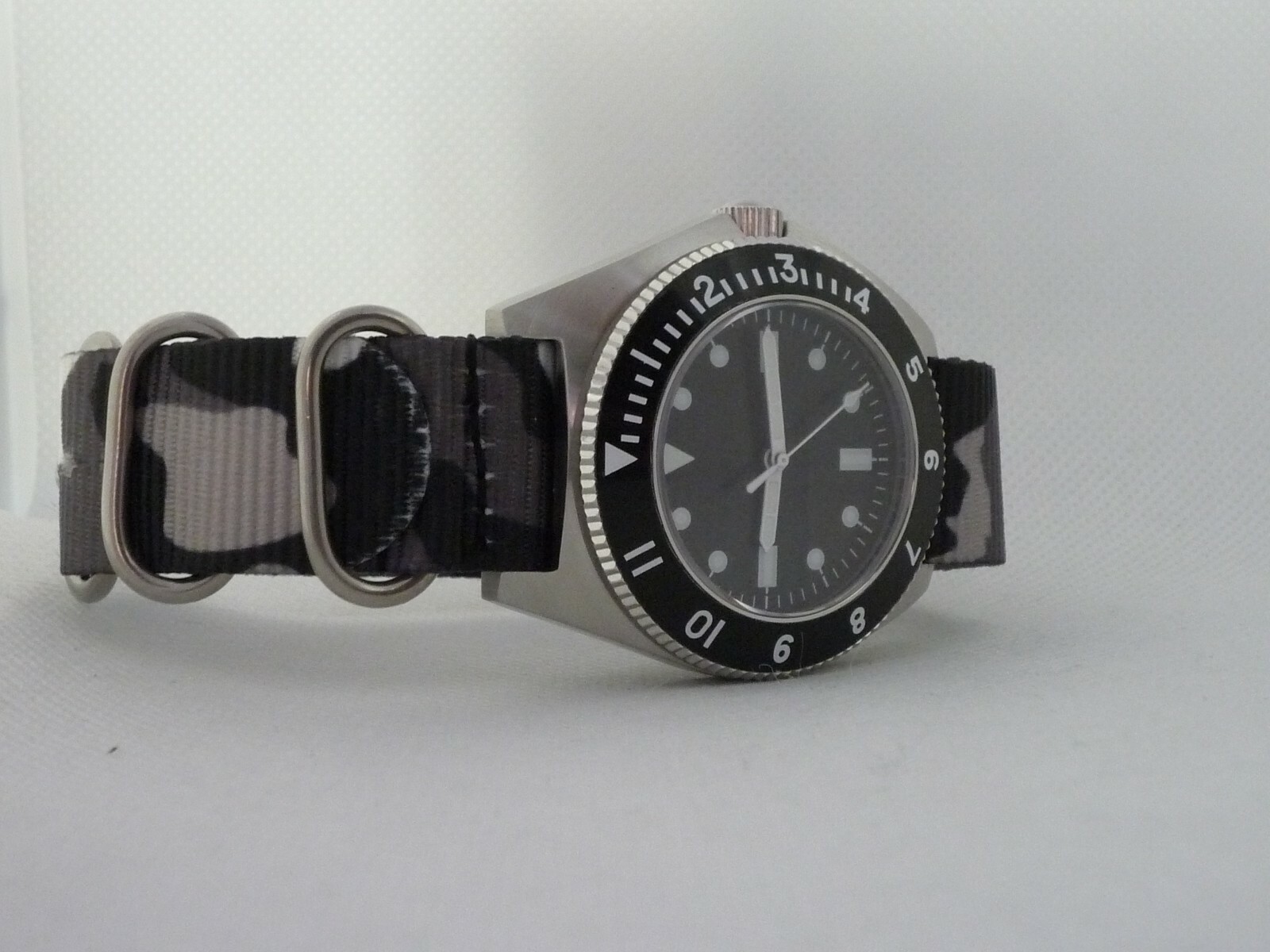 AUTOMATIC MIYOTA 8215 Time Arrow Military Ben Type 1 316 sapphire white hands
