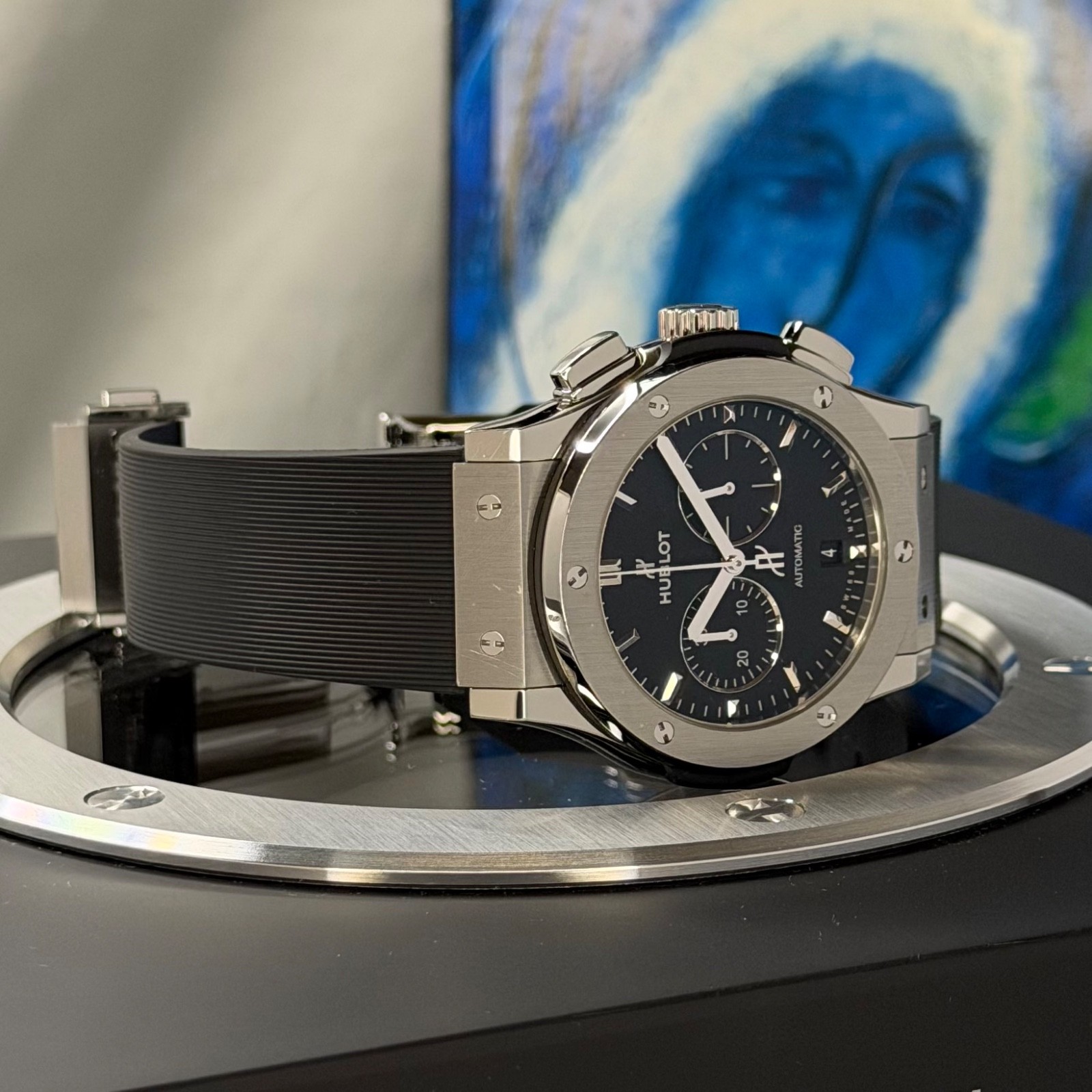 Hublot Classic Fusion Chronograph Titanium 541.NX.1171.RX Full Set Warranty