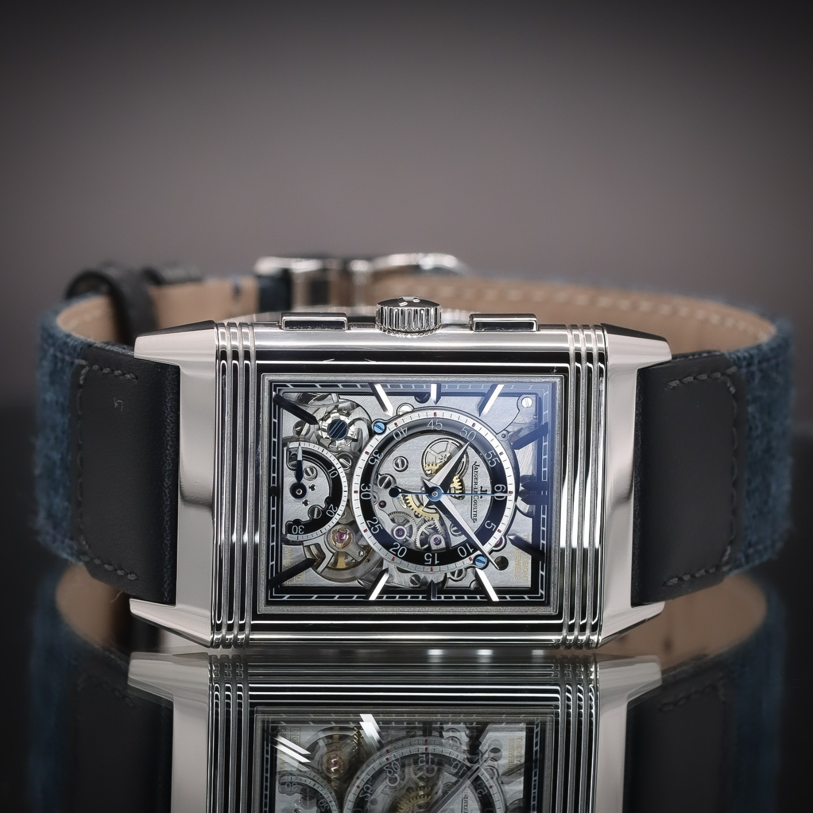 JAEGER-LECOULTRE Reverso Tribute Chronograph | Stainless Steel | Ref. Q389848J