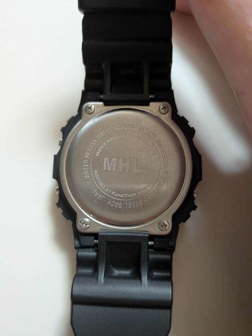 G-SHOCK DW-5600vt MHL collaboration watch