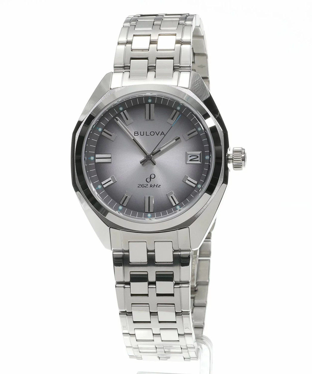 Bulova Classic Jet Star Precisionist Sapphire Crystal Gray Dial 262kHz 96B472