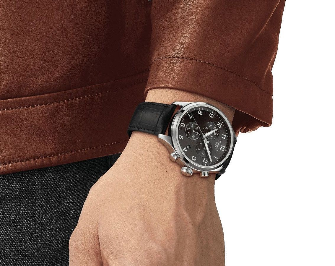 Tissot Chrono XL Classic Chronograph Black Dial Men Watch T116.617.16.057.00