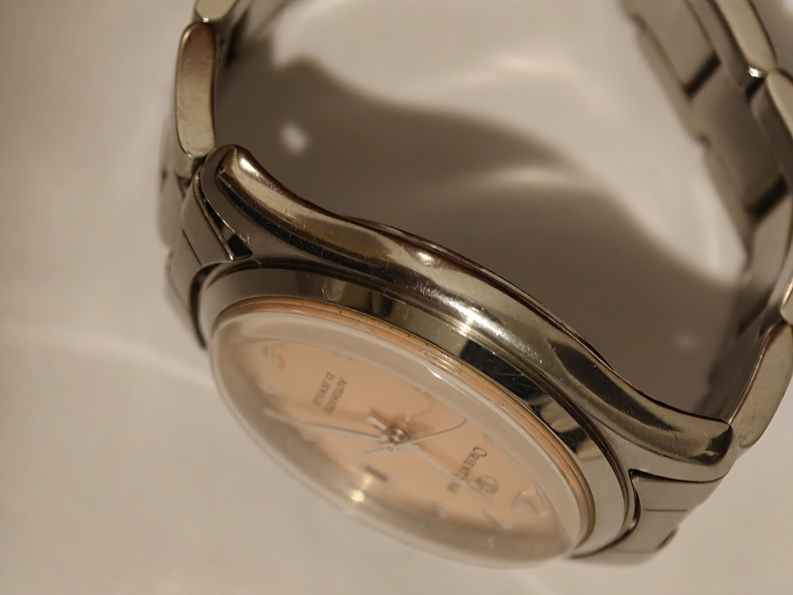 Rare Vintage Orient Star Automatic 21 Jewels – Salmon Sunburst Dial (JDM)