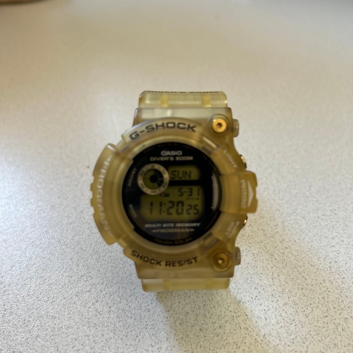 25th Anniversary Model GW 225E 7 Released in 2008 ion Ended FROGMAN CASIO G SHOC
