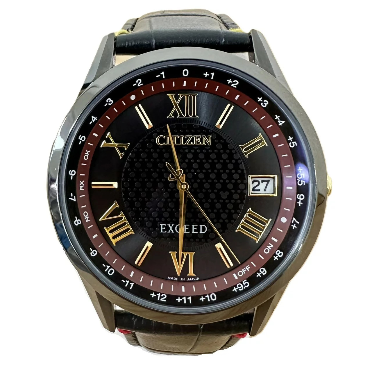 CITIZEN EXCEED Disney Mickey Eco-Drive Radio Titanium Watch CB1118-01E Box