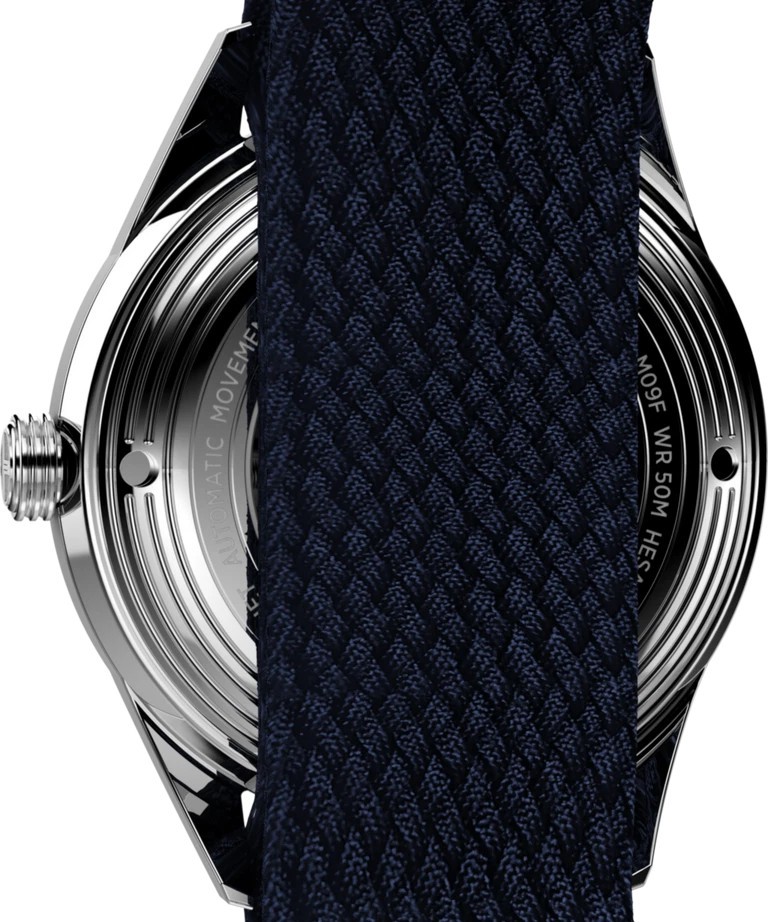 New Timex Marlin® Jet Automatic 38mm Fabric Strap Watch TW2V72300
