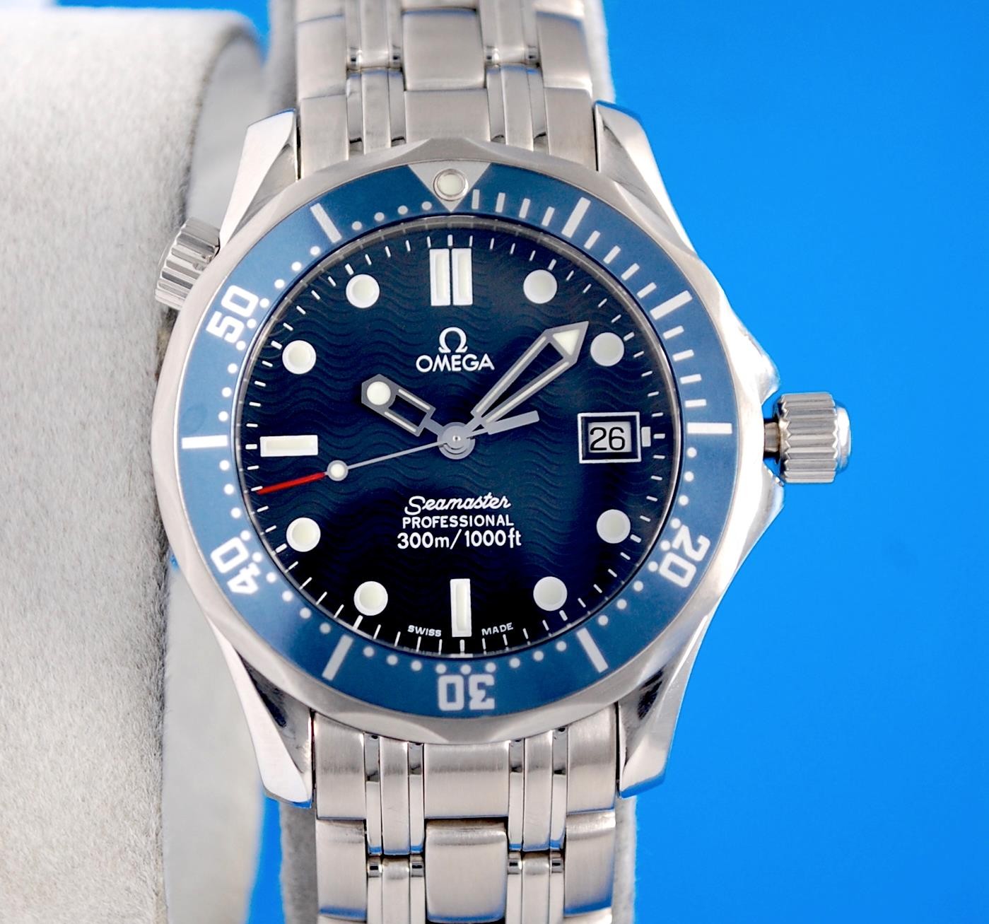 Mens Omega Seamaster 300M Professional watch Blue Dial & Bezel – 36MM – 2561.80