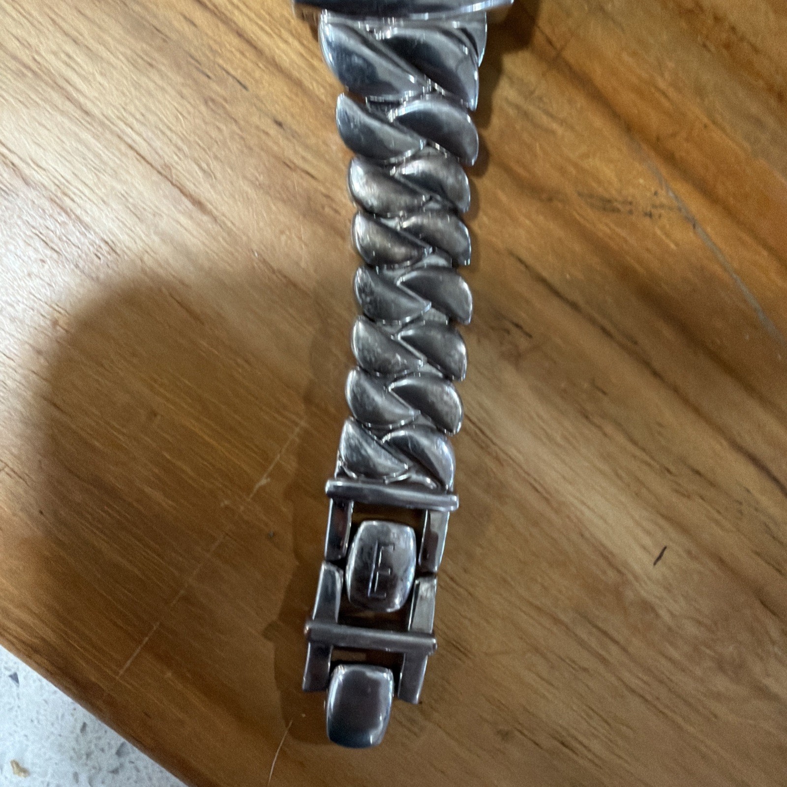 ECCLISSI STERLING SILVER CASE &925 BAND WOMEN WATCH NEW Battery 33535