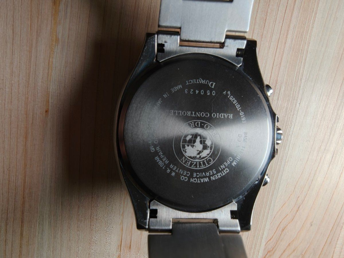 CITIZEN Quartz Analog Watch E610 T016251 ATTESA Solar Radio Eco Drive Chronograp