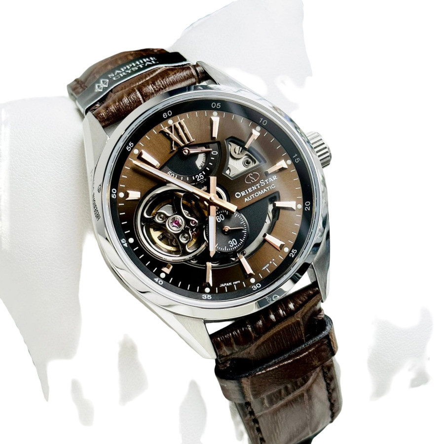 Orient Star RE-AV0006Y Automatic Sapphire Crystal Brown Dial Men’s Watch