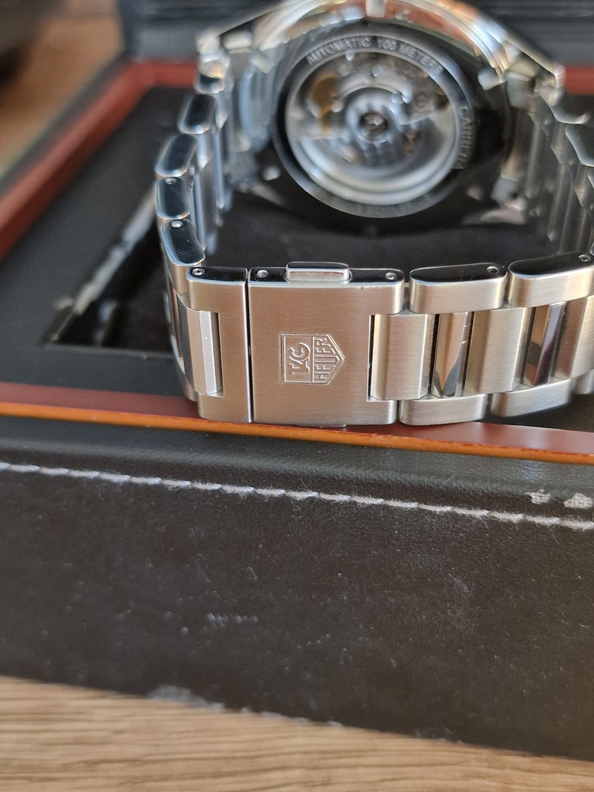 Tag Heuer Carrera Day Date 41mm Silver Dial. WAR201B. VGC