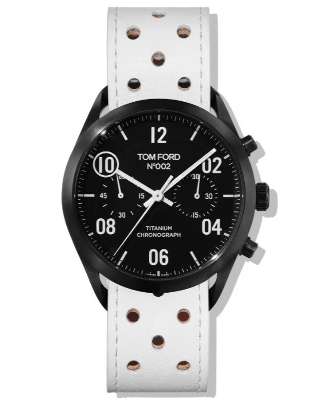 Tom Ford TF002 Limited Edition Titanium Chronograph 43mm Watch- $2,995