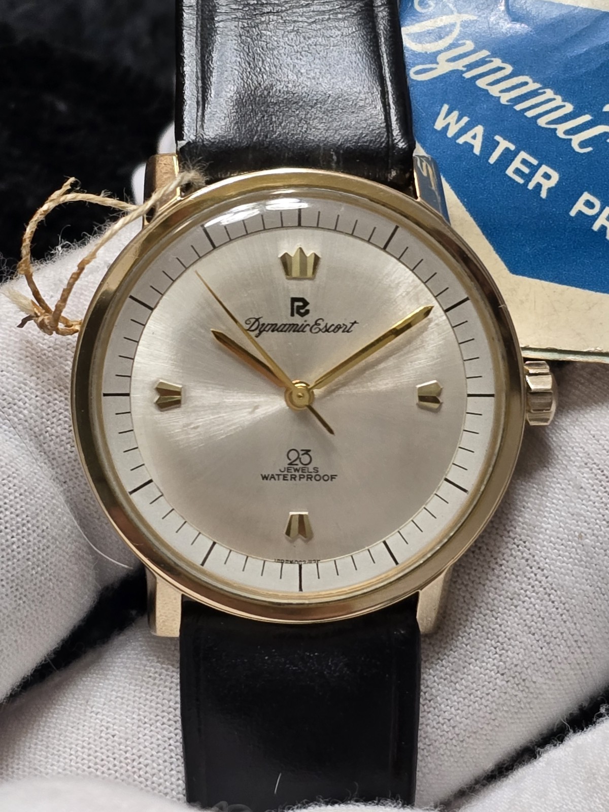 NOS Vintage 1960s RICOH Dynamic Escort 23 Jewel Manual Wind Gent’s Watch 61102