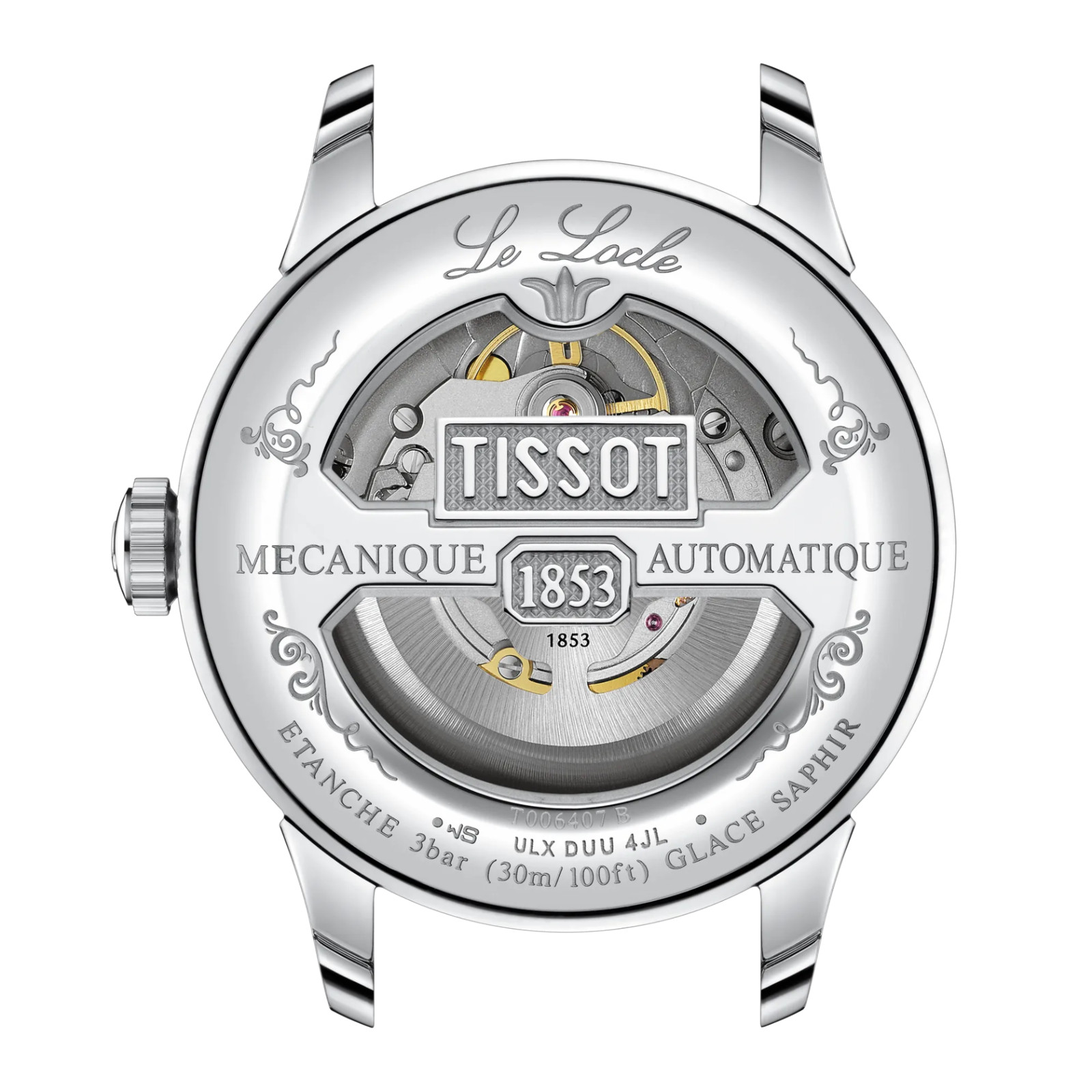 Tissot Le Locle Powermatic 80 SS 39.3 MM Green Dial Watch T006.407.11.093.00