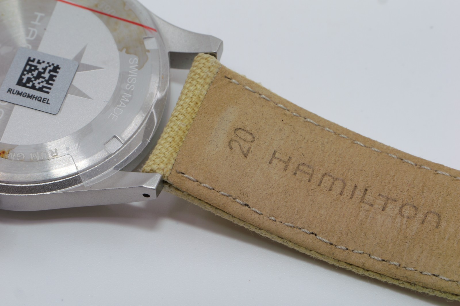 Hamilton Khaki Field Mechanical H694390 manual watch. Pilot Military Style. BOX