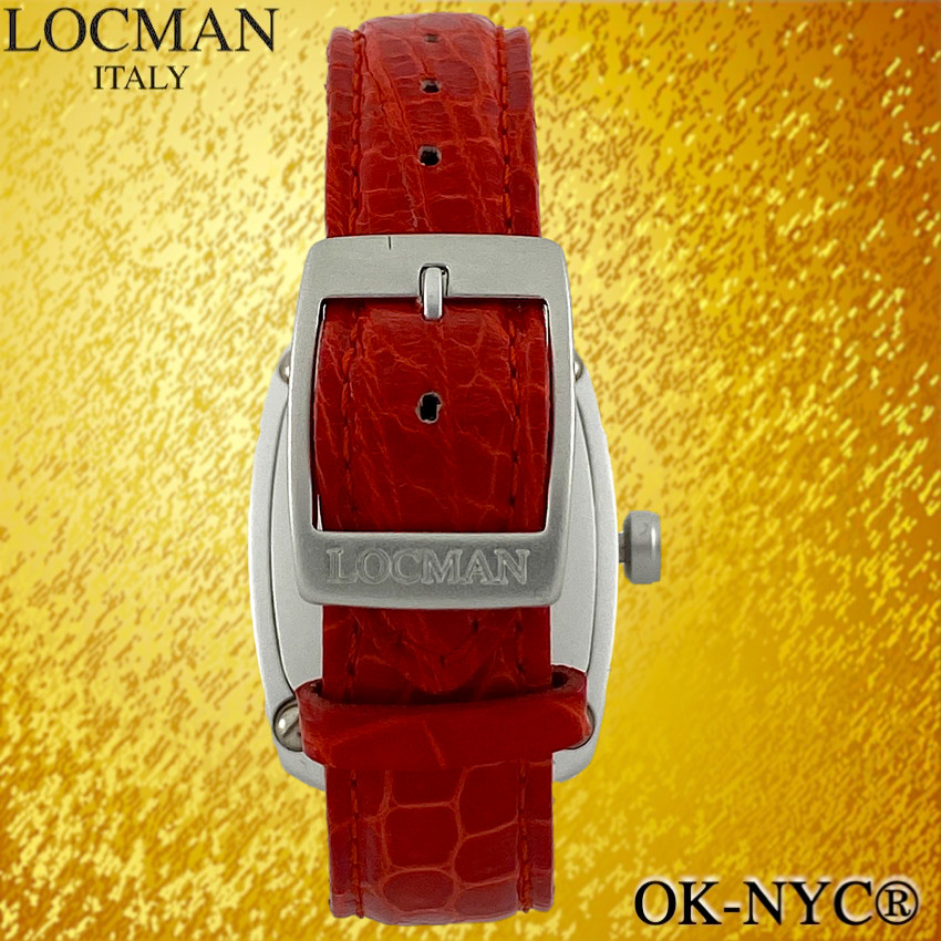 LOCMAN DIAMOND REF 488 Diamonds Bezel Quartz Women’s Watch 32 mm x 43 mm