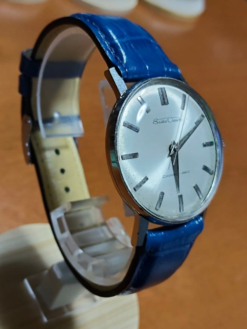 Seiko Crown Manual Wind Wristwatch 21 Jewels OH Completed October 2023