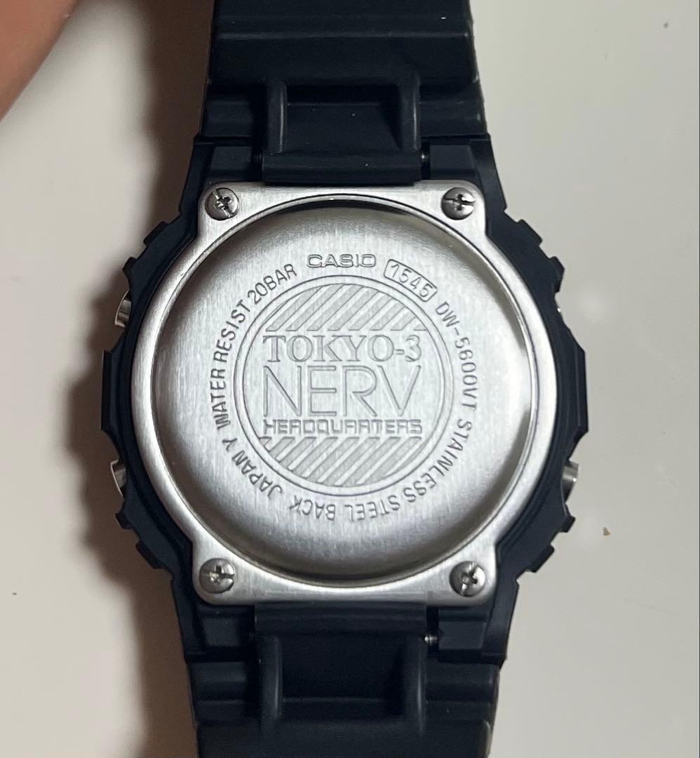 G-SHOCK DW-5600VT Evangelion NERV Limited Digital Watch 2008