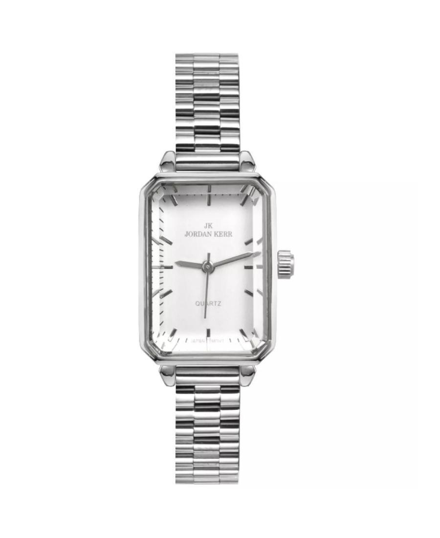 JORDAN KERR Women Analog Quartz Casual Watch Classic Dress 20mm Waterproof Recta