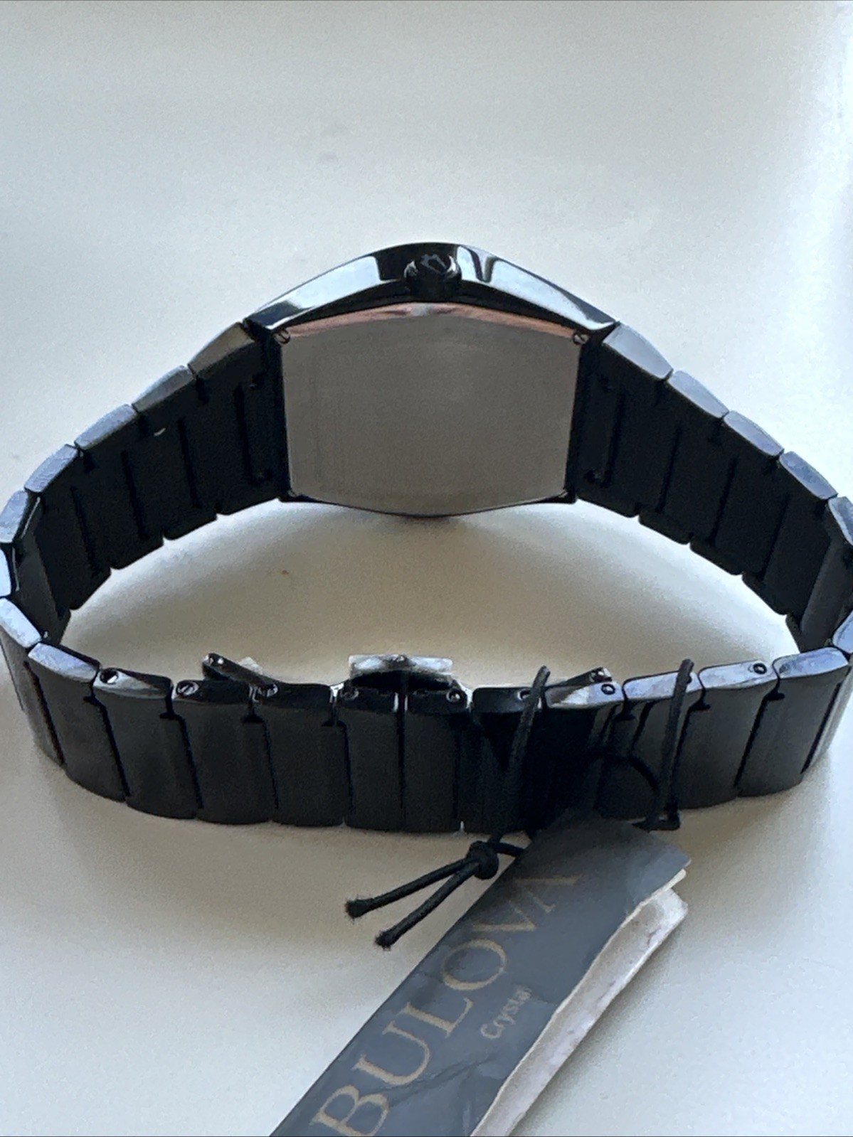 Bulova Gemini Men Quartz Black Crystal Watch 40MM 98D177