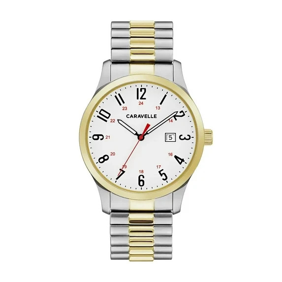 Caravelle by Bulova Men’s White Watch – 45B147