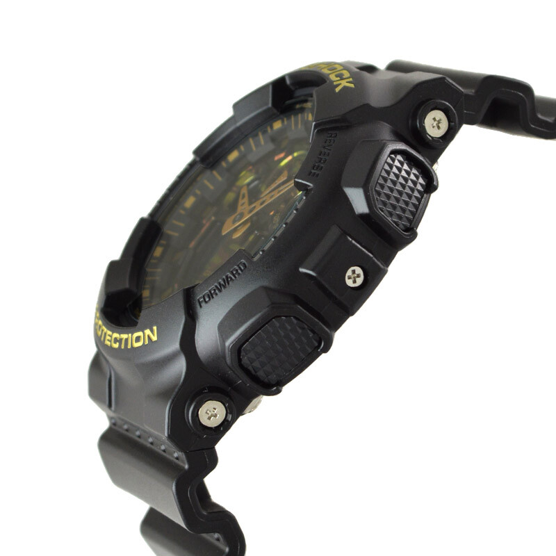 Casio G-Shock GA100CF1A9JF Quartz Camouflage Dial Black 51.2mm Watch