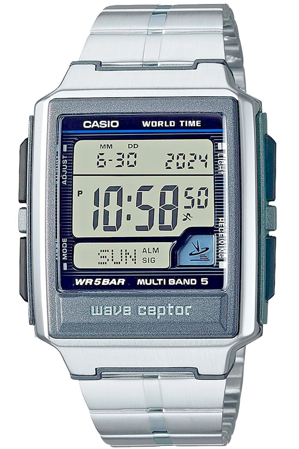 CASIO Men’s Watch WAVE CEPTOR Radio Clock Super Illuminator Type WV-59RD-1AJF FS