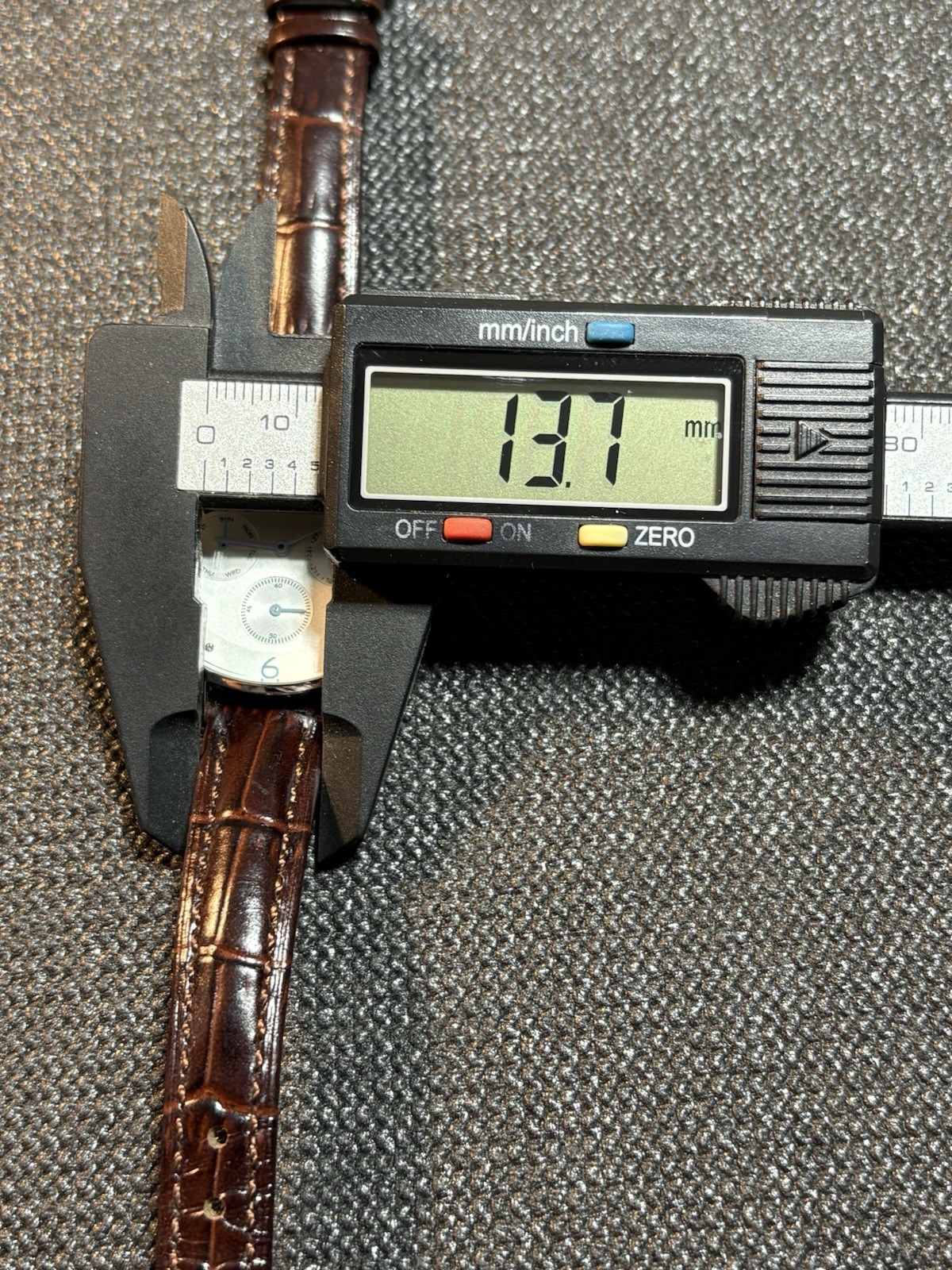 Skagen Denmark Anita Brown Leather Strap Women Watch SKW2449,Day/Date,Stainless