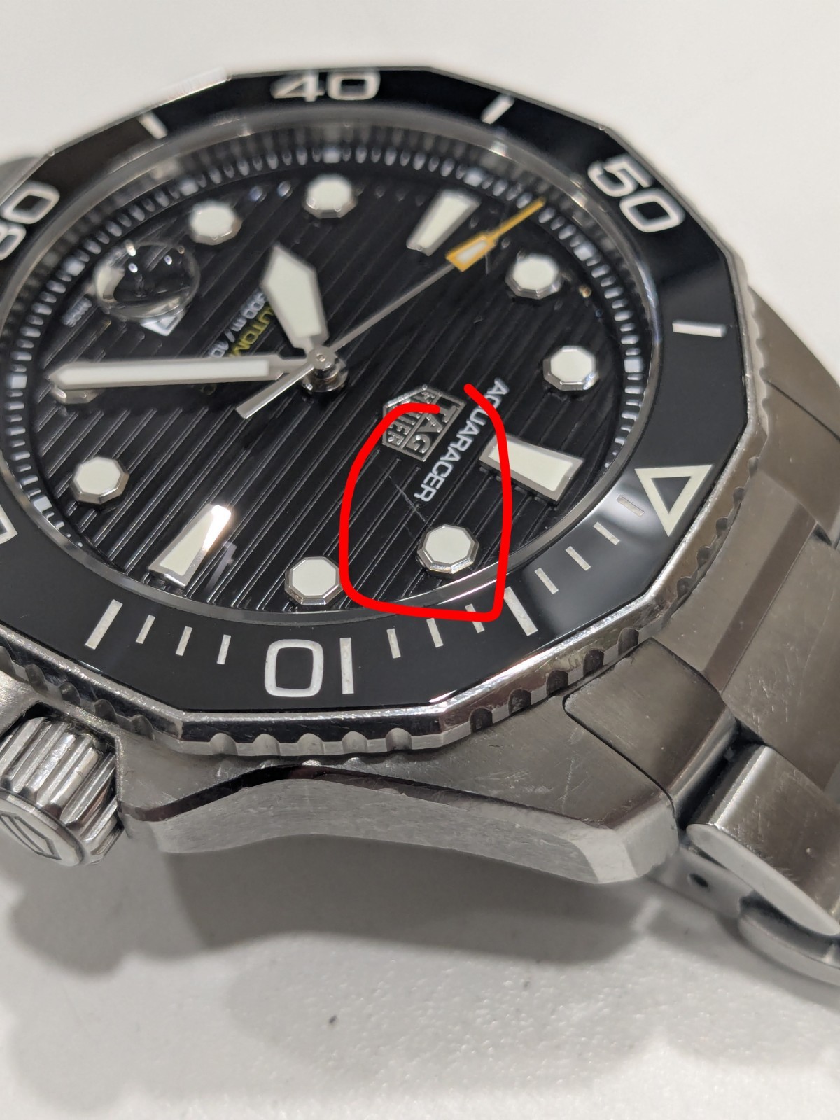 Tag Heuer Aquaracer Automatic 43mm Mens Watch WBP201A.BA0632