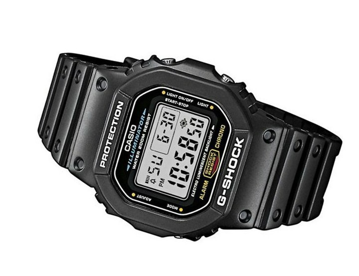 Casio G-Shock Classic Black Resin Digital Watch – DW-5600UE-1CR / DW5600E-1V