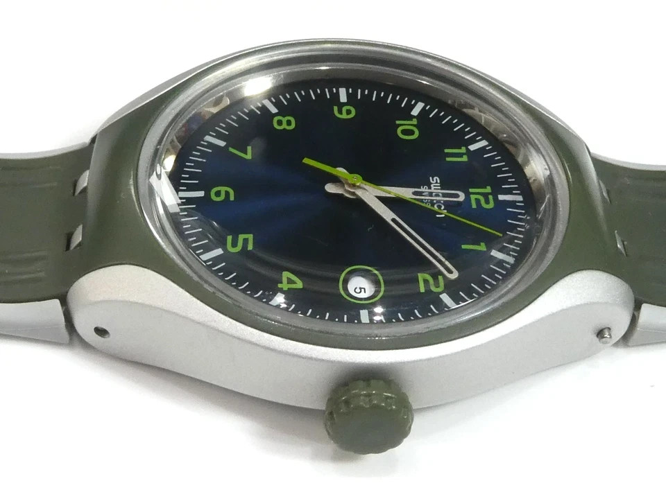 A Superb and Rare 2015 SWATCH IRONY XLITE BIG YES4004 GO CLIMB, MINT BOX PAPERS