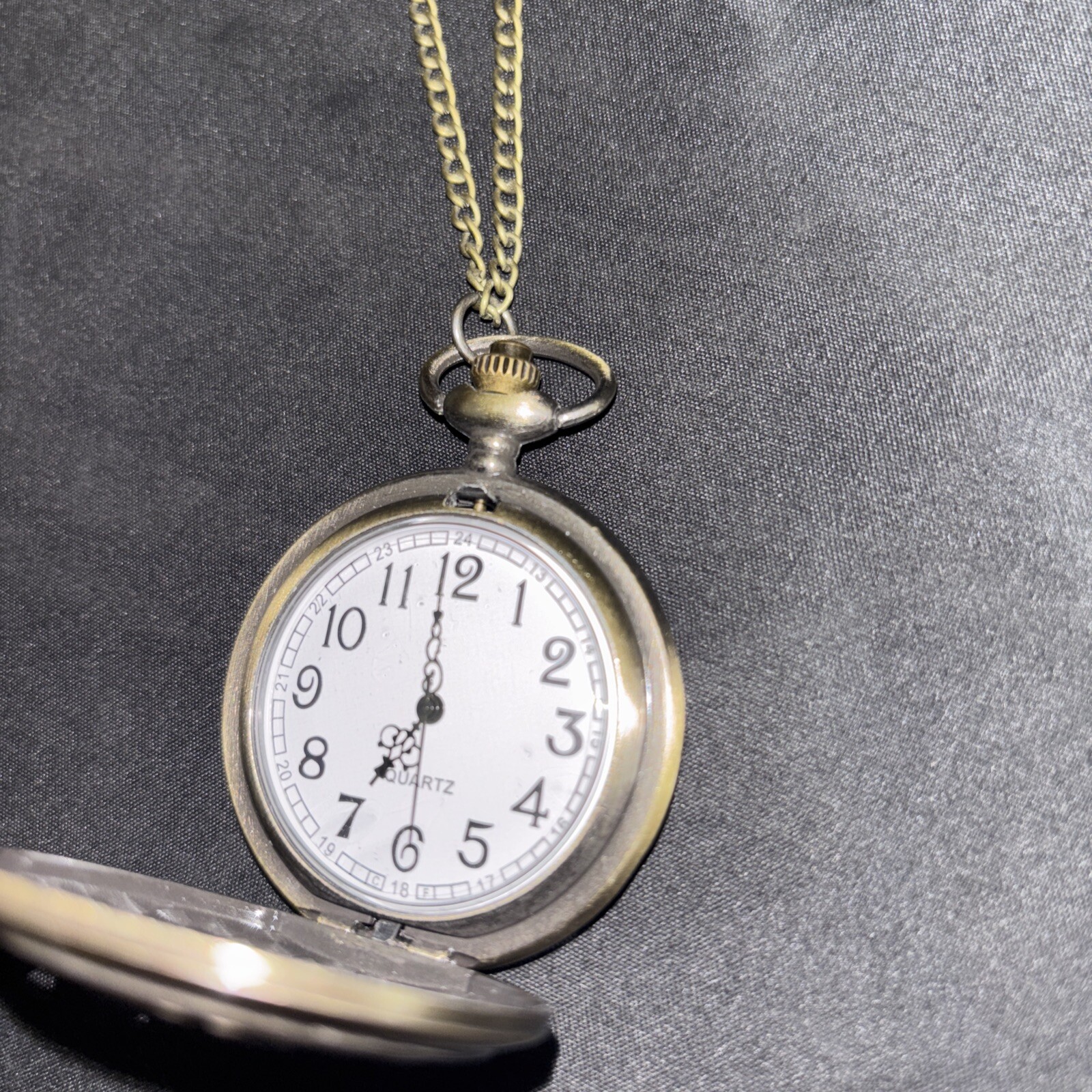 Deer Pocket Watch NEW Gift for Hunter Outdoors Nature Lover Vintage Bronze Look