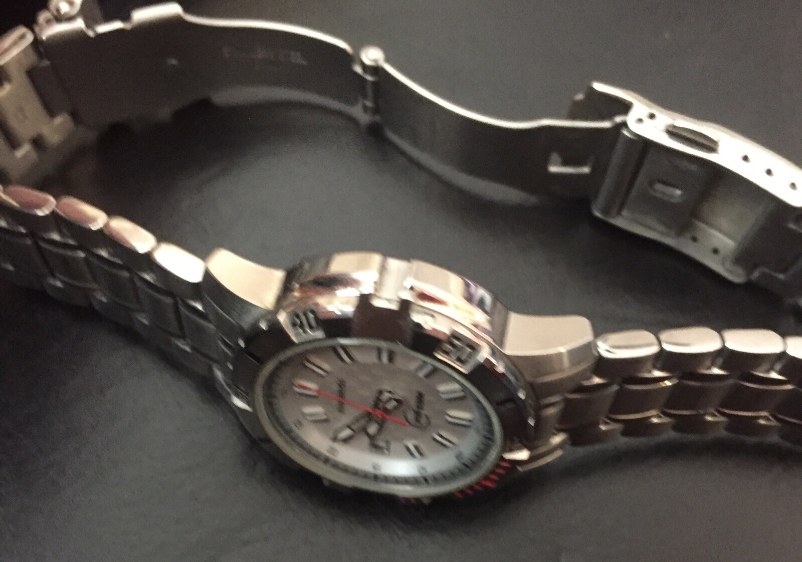 Ladies Tourneau Corporate Collection Steel Silver Dial Bracelet Watch