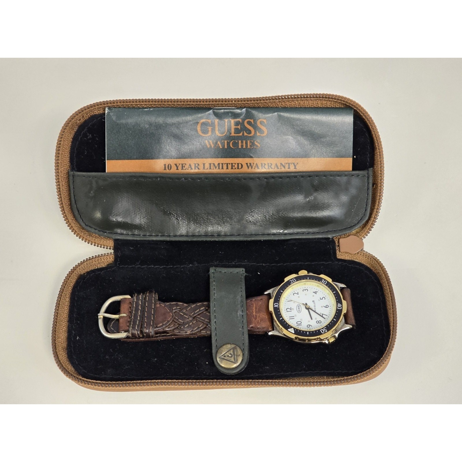 Guess Indiglo Watch Philippines Movt Water Resistant Vintage 90’s