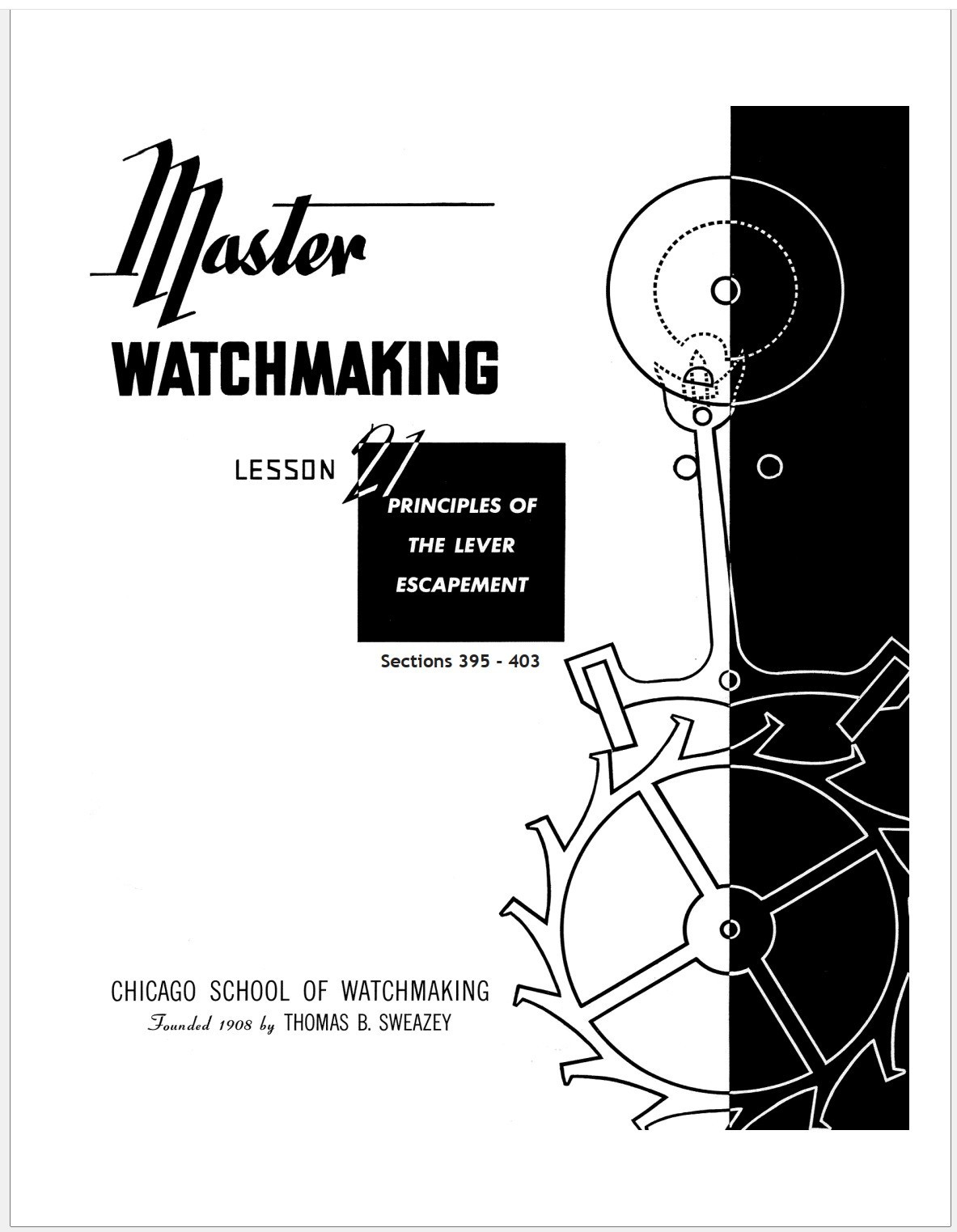 Master Watchmaking – complete watch repair course, fully Illustrated, 36 volumes