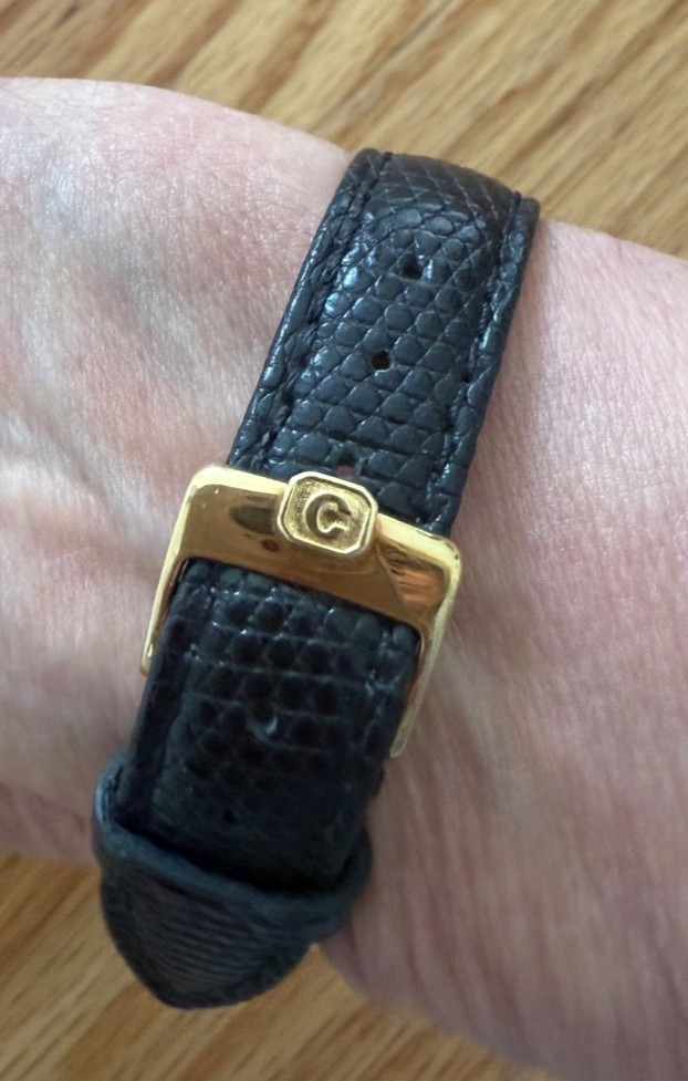 Chopard Vintage Happy Sport Watch ruby bezzle moon and stars 18k