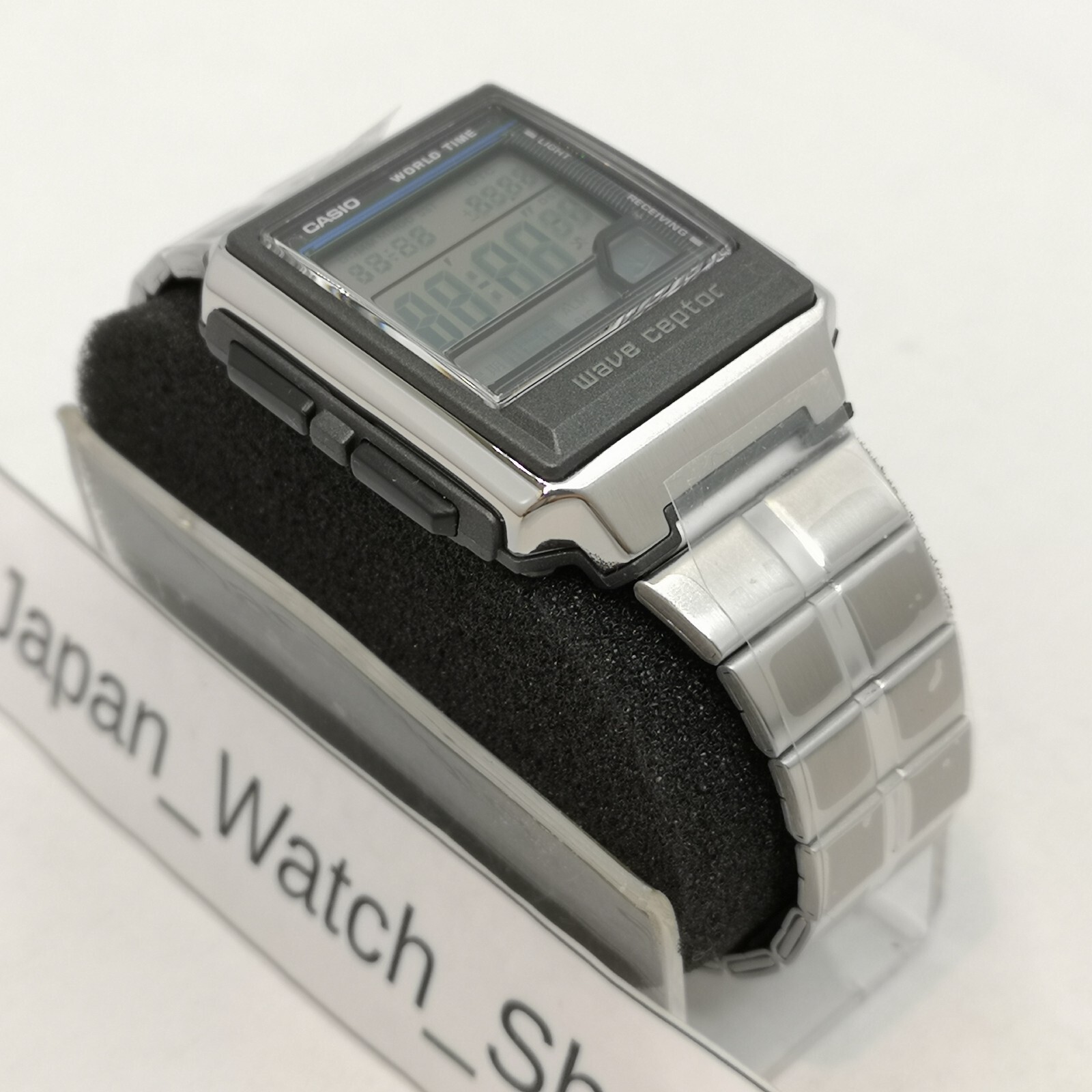 CASIO WAVE CEPTOR WV-59RD-1AJF Black Silver Illuminator Men’s Watch New in Box
