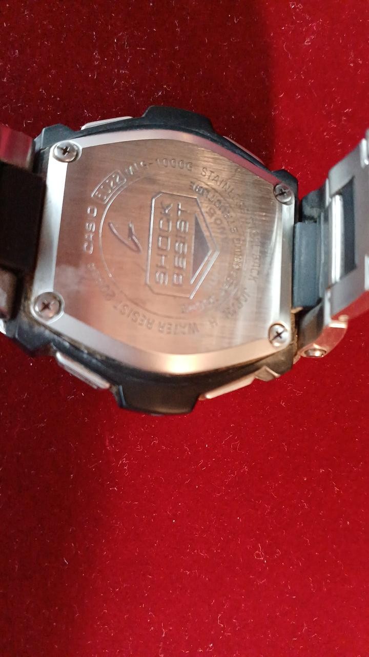 Quartz Wristwatch Model Number MT G CASIO