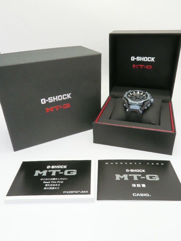 CASIO G SHOCK G Shock MT G MTG B4000B 1A2JF Men’s Solar Radio Quartz 3 Month Use