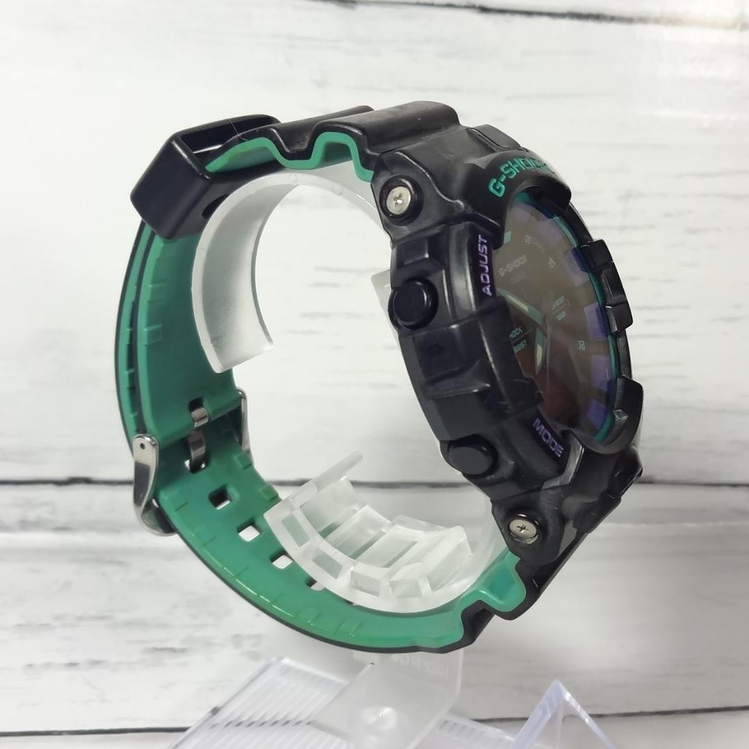 Casio G-SHOCK GA 800BL Neon Black Green Digital Watch Timepiece Authentic