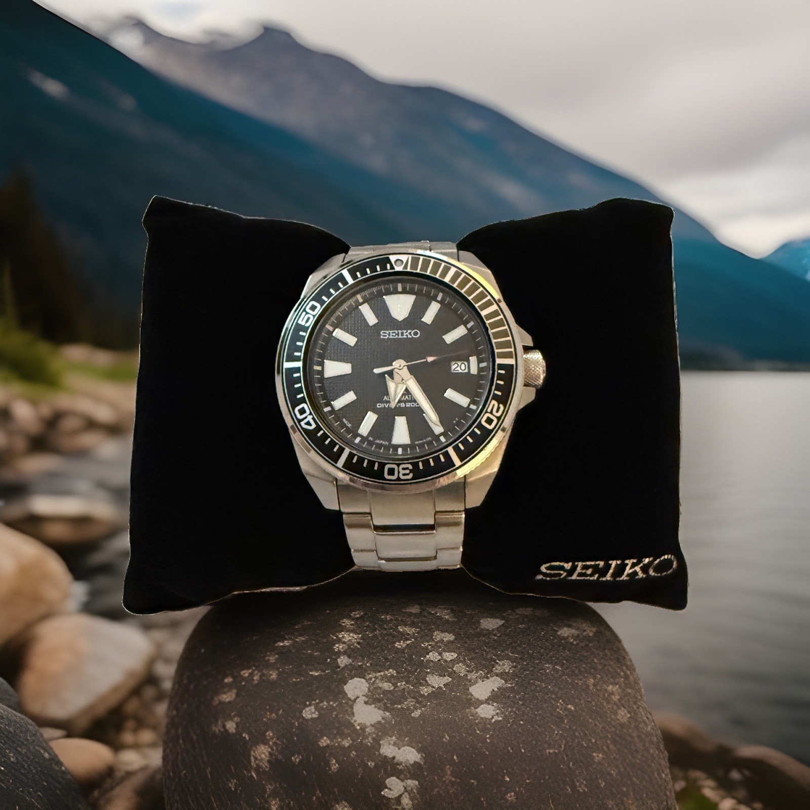 Seiko Prospex Samurai Ref. SRPF03K1, 4R35-01V0, Automatic Movement Watch