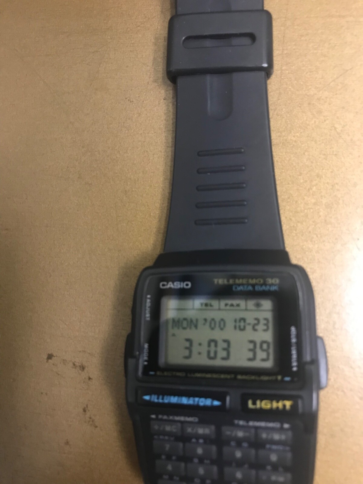 Casio Data Bank Calculator Vintage Watch DBC-30 Read Description